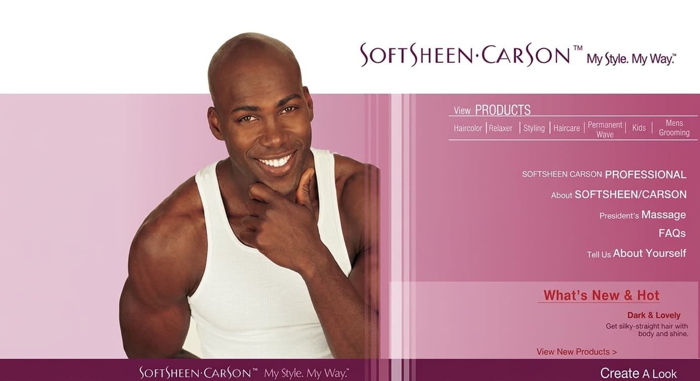 Softsheen Carson Webpage