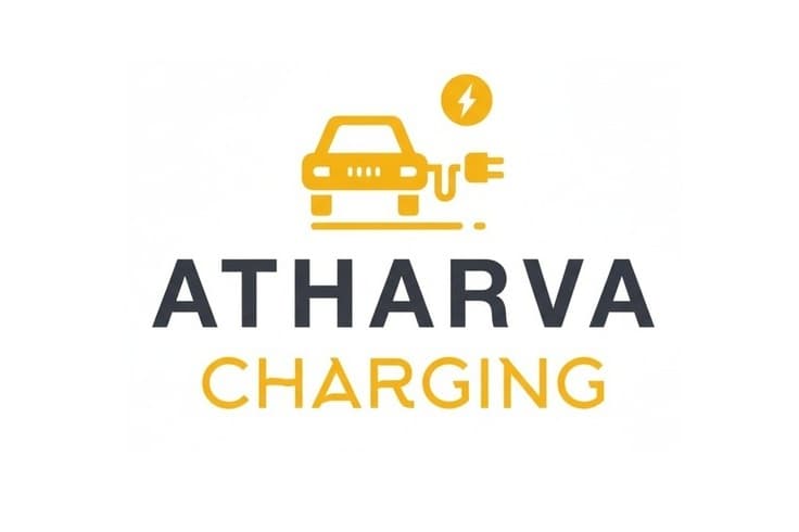 Atharva Charging brand identity